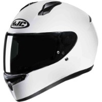 C10 Solid Integral Helm (Weiß)