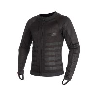 Commando UH leichte Motorradjacke (Schwarz)