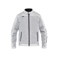 Aero Mesh Artic Motorradjacke Herren (Weiß)