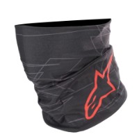 MM93 Neck Tube Halstuch (Schwarz/Anthrazit/Rot)
