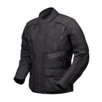 Lucano Mororradjacke (Schwarz)
