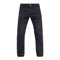 Regular Cargo Mono Motorradjeans (schwarz)