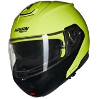 N100-6 N-Com Mivedi 329 Motorradhelm (Grün/Schwarz)