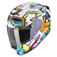 EXO-JNR Air Fun Kinderhelm (Weiß/Blau)