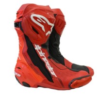Supertech R Vented Motorradstiefel (Rot/Weiß)