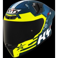 TT-REVO Integralhelm Fuselage (Blaumatt/Gelbmatt)