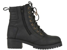 Janis Motorradstiefel Damen (Schwarz)