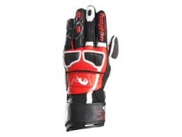 Styg15 Motorradhandschuhe (Schwarz/Weiß/Rot)