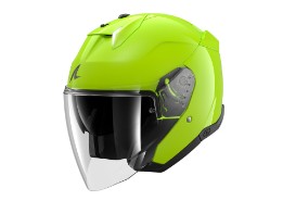 SKWAL i3 Jet Motorradhelm (Neongrün)