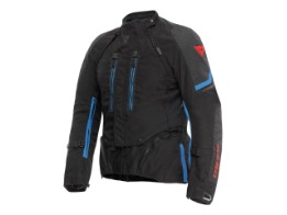 Super Adventure Absoluteshell Motorradjacke (Schwarz/Blau)