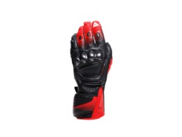 Fiero Metal Motorradhandschuhe (Schwarz/Rot/Weiß)