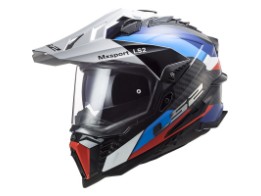 MX701 Explorer C Frontier Helm unisex (schwarz/blau/weiß)