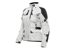 Ladakh 3L D-Dry Motorradjacke Damen (hellgrau/schwarz)