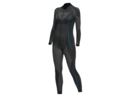 Dry Suit Funktionswäsche Einteiler Damen (schwarz/blau)