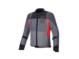 ST-2 Air Motorradjacke (Grau/Anthrazit/Rot)