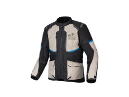 Andes Air Drystar Motorradjacke (Schwarz/Grau/Blau)