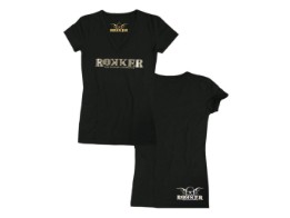 T-Shirt Rokker Black Lady