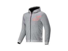 Chrome V2 Sport Hoodie (Grau/Fluorot)