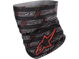 MM93 Neck Tube Halstuch (Schwarz/Weiß/Rot)