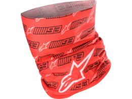 MM93 Neck Tube Halstuch (Rot/Schwarz/Weiß)