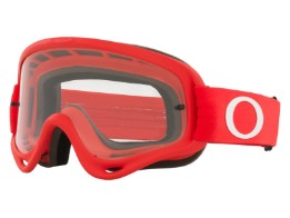 O-Frame Motorrad Schutzbrille Transparent (rot)