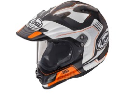 Tour-X4 Vision Motorradhelm (schwarz/weiß/orange)