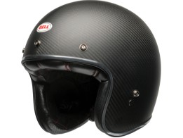 Custom 500 Carbon Solid Motorradhelm (Schwarzmatt/Carbon)