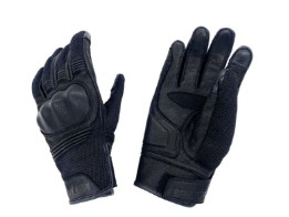 Austin Mesh Handschuhe Leder/Mesh (Schwarz)