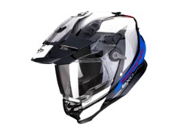 ADF-9000 Air Trail Adventure Helm (schwarz/blau/weiß)
