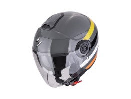 EXO-City II Bee Motorrodhelm (Grau/Gelb/Schwarz)