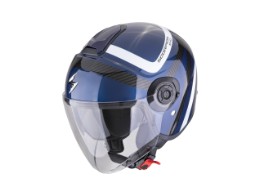 EXO-CITY II Riva Motorradhelm (Blau/Schwarz)