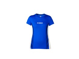 Paddock Blue Performance T-Shirt Damen (blau/weiß)