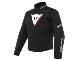Veloce D-Dry Motorradjacke Herren (schwarz/weiß/rot)