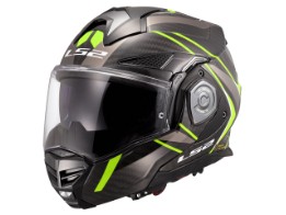 FF901 Advant X Carbon Future II Motorradhelm (Schwarz/Neongelb/Carbon)