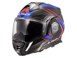 FF901 Advant X Carbon Future II Motorradhelm (Blau/Weiß/Rot/Carbon)