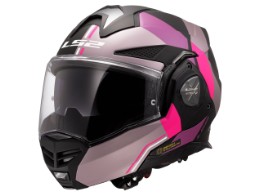 FF901 Advant X Ultra Motorradhelm (Graumatt/Lila/Pink)