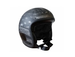 Gensler Kult USA Helm unisex (schwarzmatt/silber)