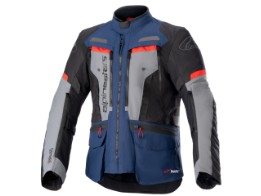 Bogota' Pro Drystar Motorradjacke Herren (blau/schwarz/grau/rot)