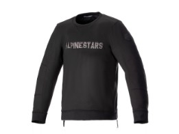 Legit Crew Fleece Pullover mit Protektoren Herren (schwarz)
