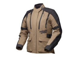 Lucano Motorradjacke Damen (Braun/Schwarz)