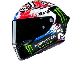 RPHA1 Quartararo Le Mans Special MC21 Integralhelm(Schwarz/Weiß/Rot/Blau)