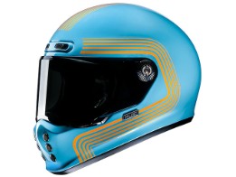 V10 Integral Helm MC27(Blau/Gelb