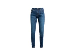 Luna High Jeans Damen Kurzgröße (blau)