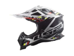 MX700 Subverter Stomb Motocross Helm (weiss/schwarz)