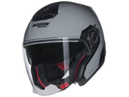 N40-5 N-Com Classico 303 Motorradhelm (Grau)