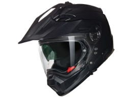 N70-2X N-Com Classico 302 Motorradhelm (Schwarzmatt)