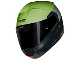 N90-3 N-Com Verniciatura Speciale 341 Motorradhelm (Grün/Schwarz)