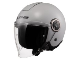 OF620 Classy Solid Motorradhelm (Grau)