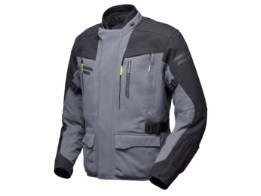 Paneo LT Motorradjacke (Grau/Schwarz)