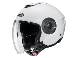 i40N Solid Jet Helm(Weiß)